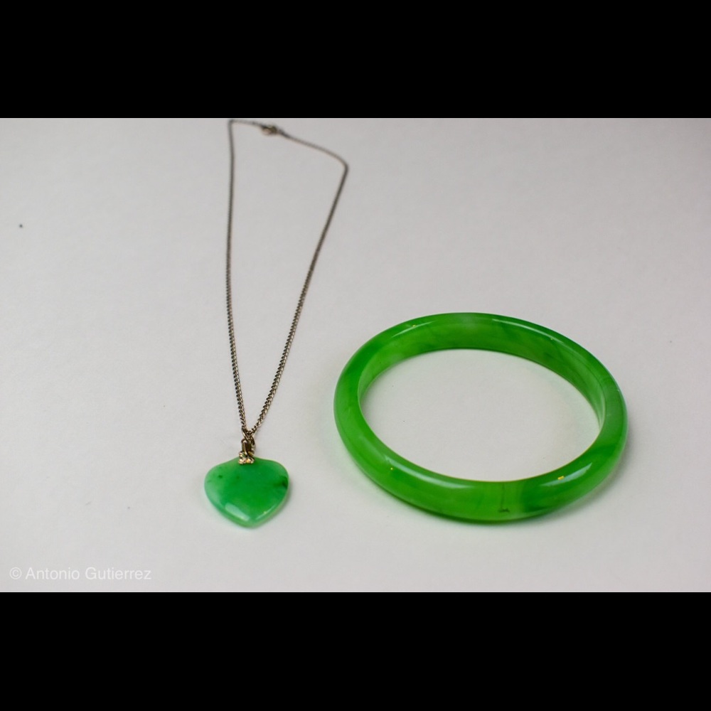 Bakelite Bracelet Set - image 1